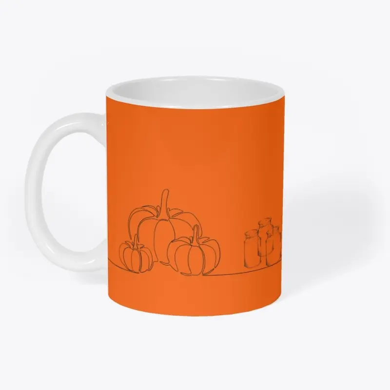 "Pumpkin Spice for the Minimalist" Mug